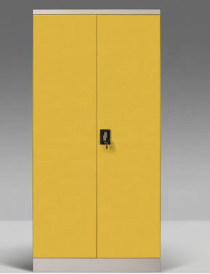 Meuble d'archivage en acier de haute qualité de bureau de jaune de meubles de bureau de porte de vente chaude 1