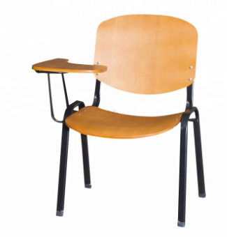 Couleur en bois en acier de bureau et de chaise d'étude de mobilier scolaire de salle de classe d'université
