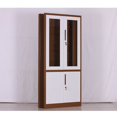 armoire de stockage de fichier pliable du bureau 4-door de but de casier multi en acier de meubles 1850*900*500