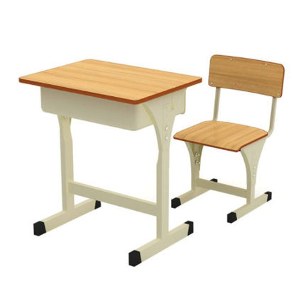 Tableau en acier d'étude de meubles de mobilier scolaire de Desk And Chair d'étudiant de salle de classe avec le tiroir