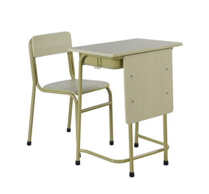 Mobilier scolaire en acier pour le Tableau de lecture de bureau de Study Table Metal d'étudiant de salle de classe et d'enfant de chaise