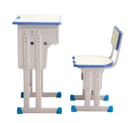 Mobilier scolaire en acier réglable de chaise de bureau de siège unique de salle de classe