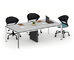 Bureaux en acier modernes durables de salle de conférence de conception simple de meubles de bureau