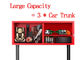 Cabinets rouges de garage de serrure électronique de mot de passe, Cabinets modulaires aériens de garage