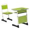 Table d'étude d'étudiant de mobilier scolaire de Desk And Chair d'étudiant de double de couleur de Pantone d'enfants en métal