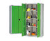 Le placard en acier de porte d'oscillation/frappent en bas du placard de stockage de combinaison en métal de porte d'oscillation