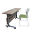 bureau de haute qualité utilisé se pliant de série unique de salle de classe de lycée de mobilier scolaire de table d'étudiant de bureau