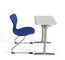 Bureau en acier moderne d'étude de Tableau d'école de bureau de meubles de salle de classe en métal et d'enfant de chaise