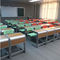 Série unique de haute qualité utilisée réglable de salle de classe de lycée de mobilier scolaire de Tableau de bureau de siège unique d'équilibre de salle de classe