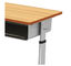 Tableau et chaise en acier d'étude pour la chaise en métal de salle de classe d'étudiants avec le mobilier scolaire de bureau