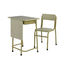 Mobilier scolaire en acier pour le Tableau de lecture de bureau de Study Table Metal d'étudiant de salle de classe et d'enfant de chaise
