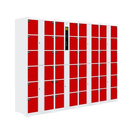 Individu de 48 portes codant le casier intelligent surface douce d'épaisseur de 0,4 - de 1.2mm