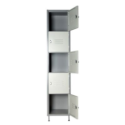Porte stable du Cabinet cinq de garde-robe en métal de représentation avec le bureau de jambes/utilisation à la maison