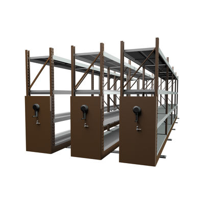 3 lignes rayonnage en acier résistant étire pour le chargement des marchandises 500kgs par couche