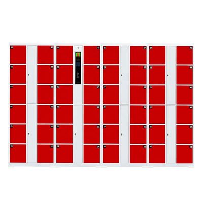 Individu de 48 portes codant le casier intelligent surface douce d'épaisseur de 0,4 - de 1.2mm