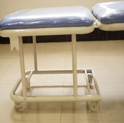 Metal la chaise pliante en acier de ventes de meubles de réception de bureau de clinique d'hôpital