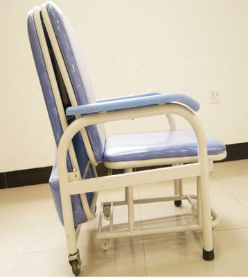 Metal la chaise pliante en acier de ventes de meubles de réception de bureau de clinique d'hôpital